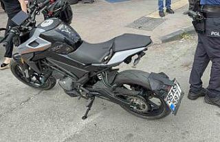 Samsun’da motosiklet yayaya çarptı