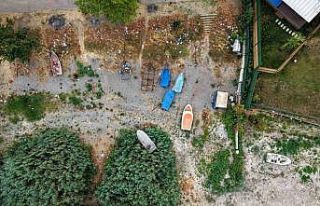 Sapanca Gölü’nde tarihi kuraklık alarmı