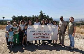 Sigarayı bırakan vatandaşlar fidan dikimi gerçekleştirdi