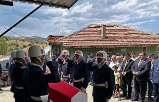 Simav’da Kıbrıs gazisi ebediyete uğurlandı