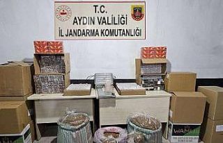 Söke’de kaçak tütün operasyonu