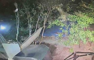 Su deposunu tamir ettiği esnada ölümden saniyelerle...