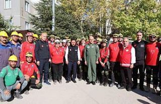 Talas’ta deprem tatbikatına tam not