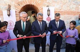 Tarihi Çifte Hamam restore edilerek ziyarete açıldı