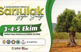 Tarsus’ta ’Sarı Ulak Zeytin Şenliği’ 3 Ekim’de...