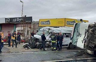 Tekirdağ’da korkunç kaza: 3 ölü, 9 yaralı