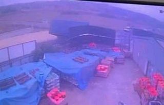 Tekirdağ’da korkunç kazanın güvenlik kamerası...