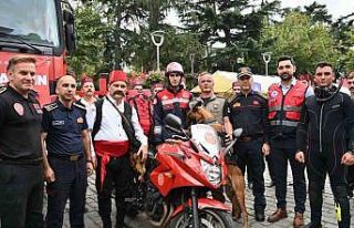 Trabzon’da motorlu itfaiye Timi kuruldu