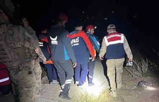 Tunceli’de kayalıklardan düşen kadın kurtarıldı