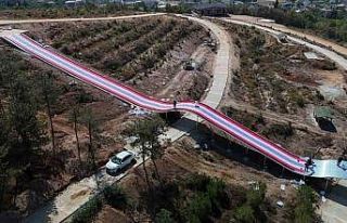 Türkiye’nin en büyük kaydırağı Gebze’de...