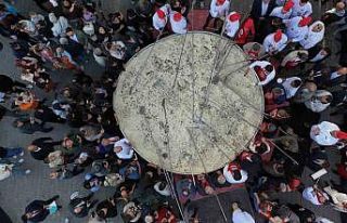 Türkiye’nin en büyük tenceresinde 6 ton pilav...