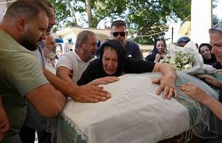 Uçak kazasında yitirdiği kızına acı veda