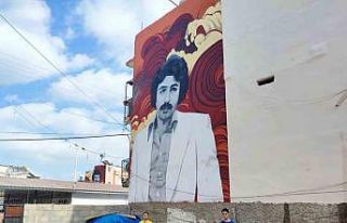 Ünlü sanatçılar Ferdi ve Müslüm’ün grafitileri...