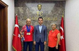 Urlalı gaziden tarihi başarı