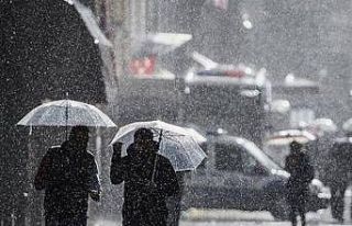 Uşak ve çevresi için sağanak yağış uyarısı