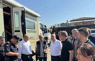 Vali Coşkun; "Yangın kontrol altına alındı,...