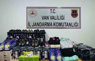 Van’da 1 milyon liralık kaçak eşya ele geçirildi