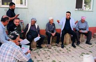 Vatandaşlara şarbon ve korunma yolları anlatıldı