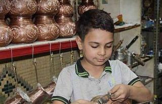 Yaşı küçük ustalığı büyük