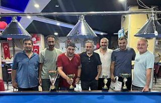 Yozgat’ta bilardo turnuvası büyük ilgi gördü