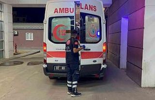 Yüksekten düşen işçi yaralandı