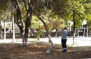 Yunusemre Belediyesi okullarda bakım çalışması...