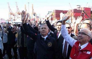 17. İyilik Gemisi, Bakan Yerlikaya’nın katıldığı...