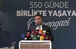 "550 günde birlikte yaşayan Osmangazi"