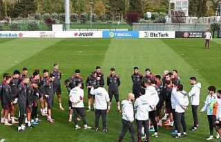 A Milli Takım, Bulgaristan maçı hazırlıklarını...