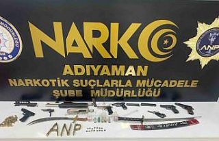 Adıyaman’da narkotik ve asayiş operasyonlarında...