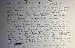 Ahmet Minguzzi’nin katil zanlısının mektubu ortaya...