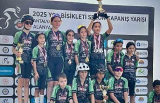 Akhisarlı pedallar Alanya’da zirveye tırmandı
