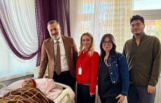 Akşehir’de evde sağlık hizmetine gönül dokunuşu