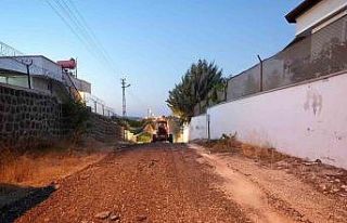 Aktoprak ve Nesimi’de yol çalışmaları tamamlandı