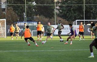 Alanyaspor, Gaziantep FK maçı hazırlıklarına...