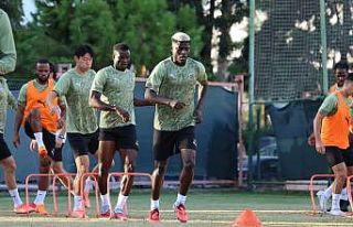 Alanyaspor, Kocaelispor maçı hazırlıklarına başladı