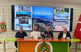 Alanyaspor’dan yamaç paraşütü faaliyetleri açıklaması