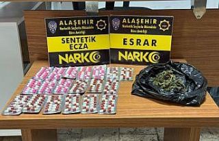 Alaşehir emniyeti uyuşturucuya geçit vermedi