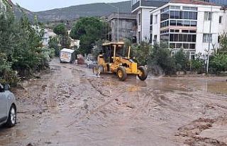 Aliağa Belediyesinden sel bölgesine destek