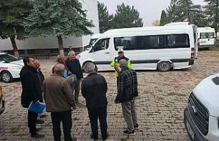 Altıntaş’ta öğrenci servislerinde denetim