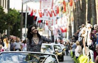 Antalya sokaklarında "Altın Portakal"...