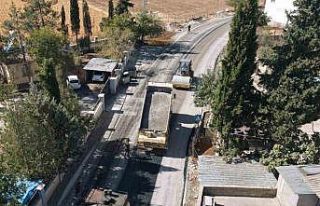 Araban’da 12 kilometrelik kırsal mahalle grup yolunda...