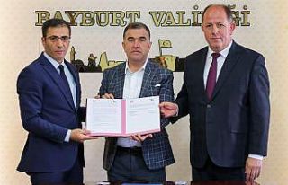 Aslandağı çamlı vadi projesi Bayburt turizmine...