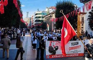 Avrasya Üniversitesi Cumhuriyet Bayramı kutlamalarını...
