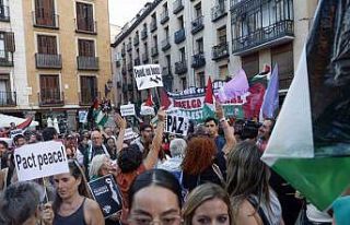 Avrupa’da yüz binlerce kişi İsrail’in Sumud...