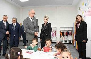 Aziz Sancar Anaokulu’nun açılış törenine gerçekleştirildi
