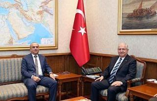 Bakan Güler Tacikistan’ın Ankara Büyükelçisi...