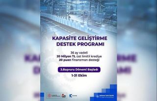 Bakan Kacır: "20 milyon liraya kadar, 36 ay...