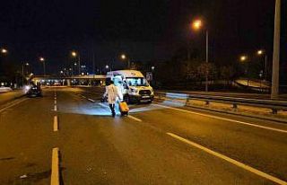 Bakırköy’de ’dur’ ihtarına uymayan sürücü...