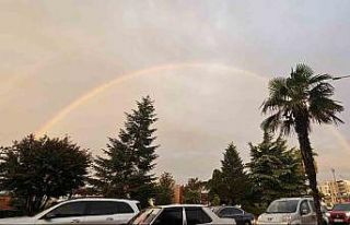 Balıkesir’de gökkuşağı